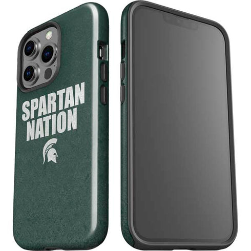 Michigan State University Spartans Nation iPhone 13 Pro Impact Case