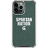 Michigan State University Spartans Nation iPhone 13 Pro Max Clear Case