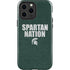 Michigan State University Spartans Nation iPhone 13 Pro Max Impact Case