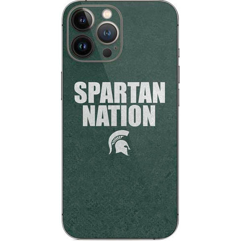 Michigan State University Spartans Nation iPhone 13 Pro Max Skin