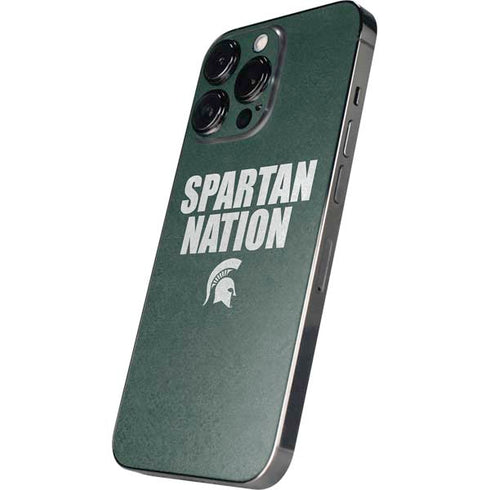 Michigan State University Spartans Nation iPhone 13 Pro Max Skin