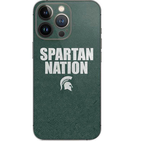 Michigan State University Spartans Nation iPhone 13 Pro Skin