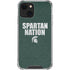 Michigan State University Spartans Nation iPhone 14 Plus Clear Case