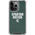 Michigan State University Spartans Nation iPhone 14 Pro Clear Case