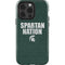 Michigan State University Spartans Nation iPhone 14 Pro Impact Case