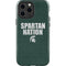 Michigan State University Spartans Nation iPhone 15 Pro Max Impact Case
