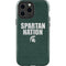 Michigan State University Spartans Nation iPhone 14 Pro Max Impact Case