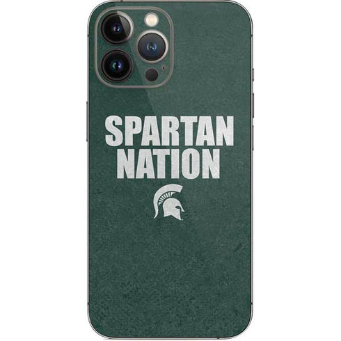 Michigan State University Spartans Nation iPhone 14 Pro Max Skin
