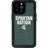 Michigan State University Spartans Nation iPhone 14 Pro Max Waterproof Case