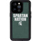 Michigan State University Spartans Nation iPhone 15 Pro Waterproof Case