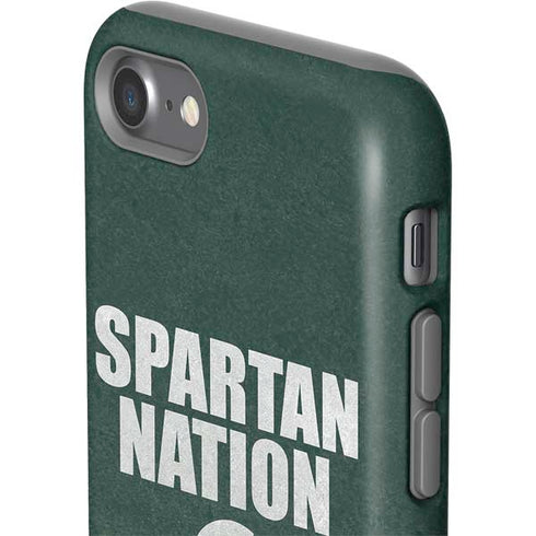 Michigan State University Spartans Nation iPhone SE (2nd & 3rd Gen) Pro Case