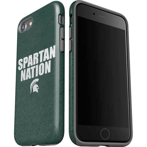 Michigan State University Spartans Nation iPhone SE (2nd & 3rd Gen) Pro Case