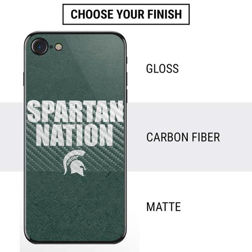 Michigan State University Spartans Nation iPhone SE (2nd & 3rd Gen) Skin
