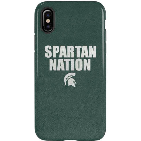 Michigan State University Spartans Nation iPhone X Pro Case