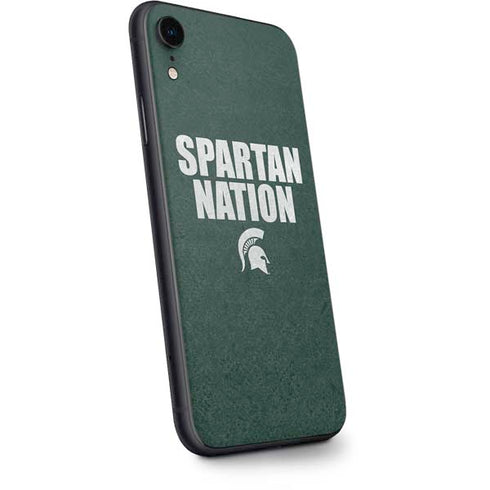 Michigan State University Spartans Nation iPhone XR Skin