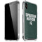 Michigan State University Spartans Nation iPhone XS Max Clear Case