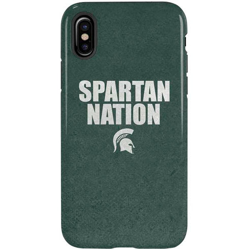 Michigan State University Spartans Nation iPhone XS Pro Case
