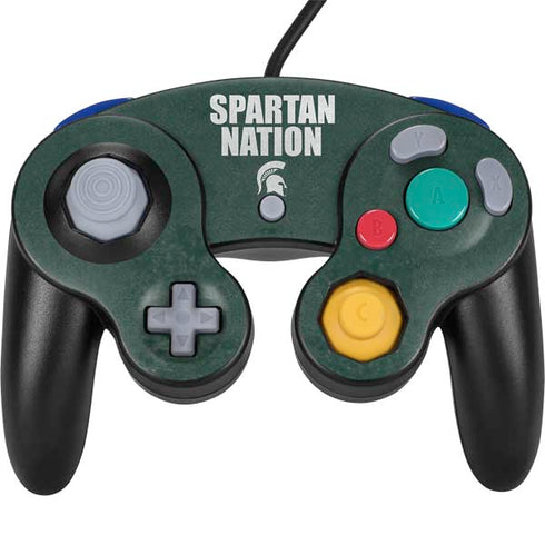 Michigan State University Spartans Nation Nintendo GameCube Controller Skin