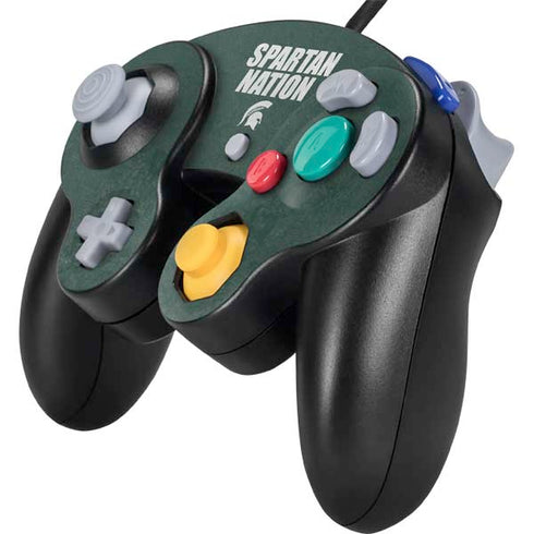 Michigan State University Spartans Nation Nintendo GameCube Controller Skin