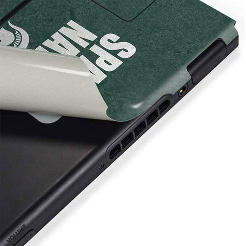 Michigan State University Spartans Nation Nintendo Switch Bundle Skin