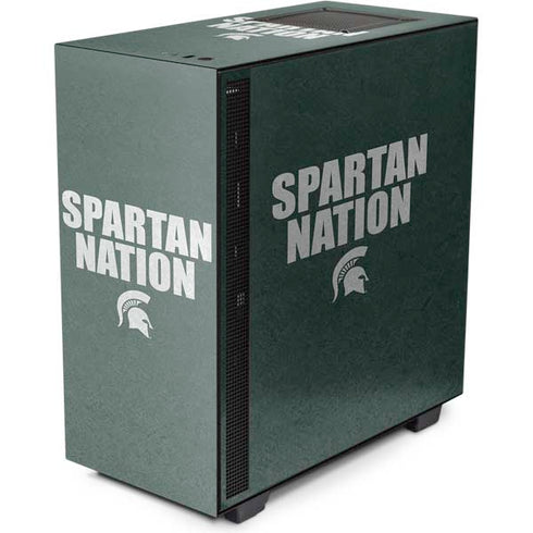 Michigan State University Spartans Nation NZXT H510 Compact ATX Mid-Tower Case Skin