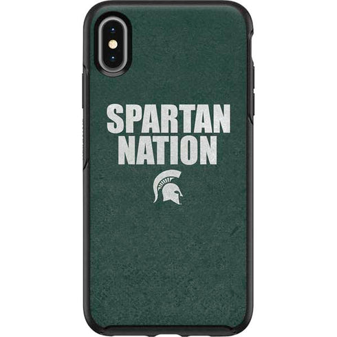 Michigan State University Spartans Nation Otterbox Symmetry iPhone Skin