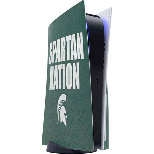 Michigan State University Spartans Nation PS5 Console Skin