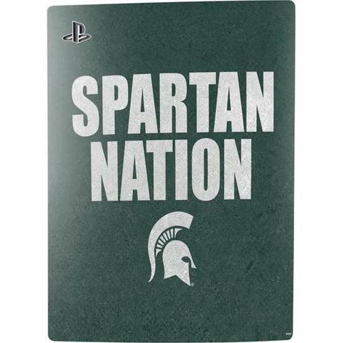 Michigan State University Spartans Nation PS5 Digital Edition Bundle Skin