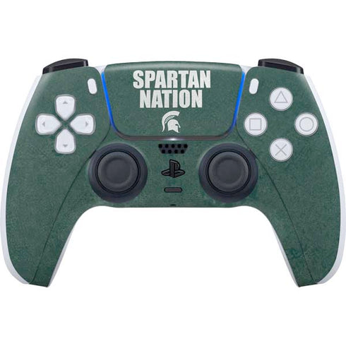 Michigan State University Spartans Nation PS5 Controller Skin
