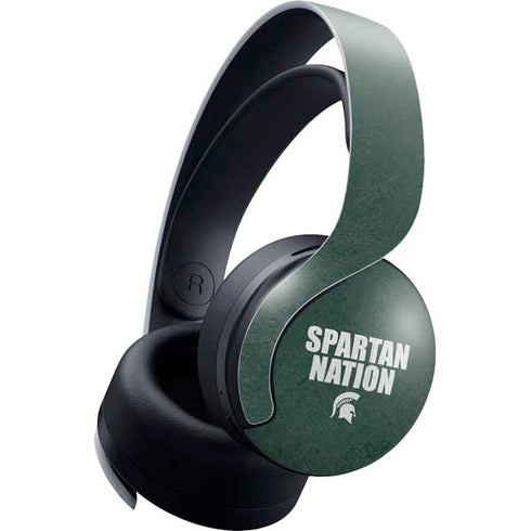 Michigan State University Spartans Nation PULSE 3D Wireless Headset for PS5 Skin