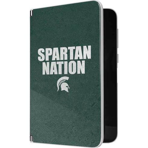 Michigan State University Spartans Nation Surface Duo Skin
