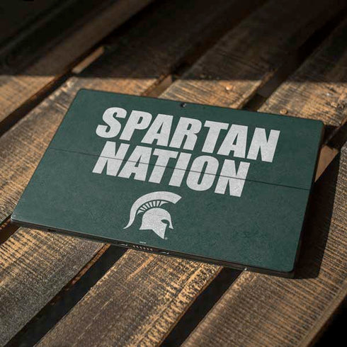 Michigan State University Spartans Nation Surface Pro 7 Skin