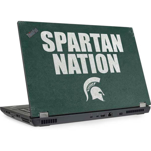 Michigan State University Spartans Nation Lenovo ThinkPad Skin