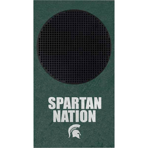 Michigan State University Spartans Nation Xbox Series S Console Skin