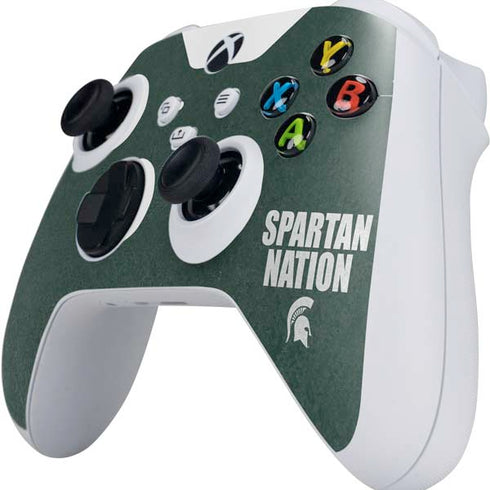 Michigan State University Spartans Nation Xbox Series S Controller Skin