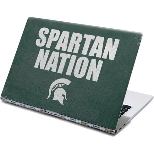 Michigan State University Spartans Nation Yoga 910 2-in-1 14in Touch-Screen Skin
