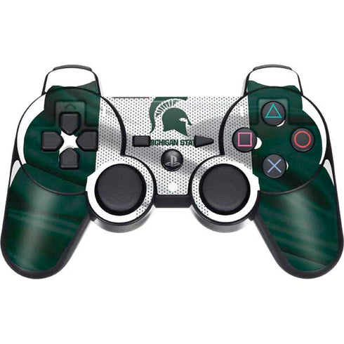 Michigan State University Spartans Jersey PS3 Dual Shock wireless controller Skin