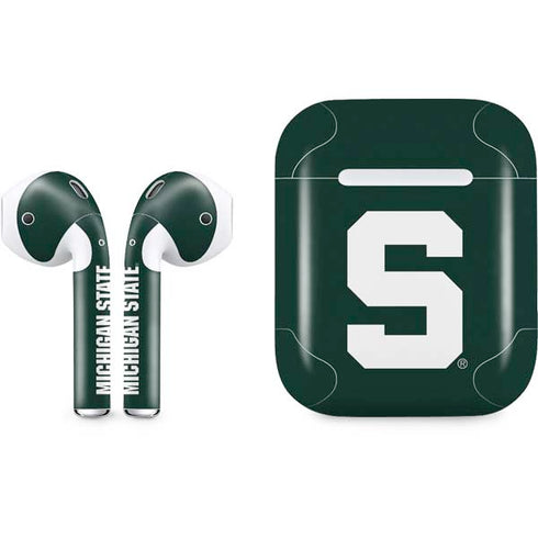 Michigan State University Spartans S Apple AirPods Skin