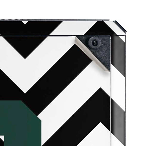 Michigan State University Spartans S Chevron Cooler Master MasterBox Q300L Mini Tower Skin