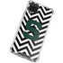 Michigan State University Spartans S Chevron Galaxy A12 Clear Case