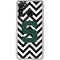 Michigan State University Spartans S Chevron Galaxy A21 Clear Case