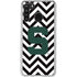Michigan State University Spartans S Chevron Galaxy A21 Clear Case