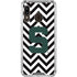 Michigan State University Spartans S Chevron Galaxy A30 Clear Case