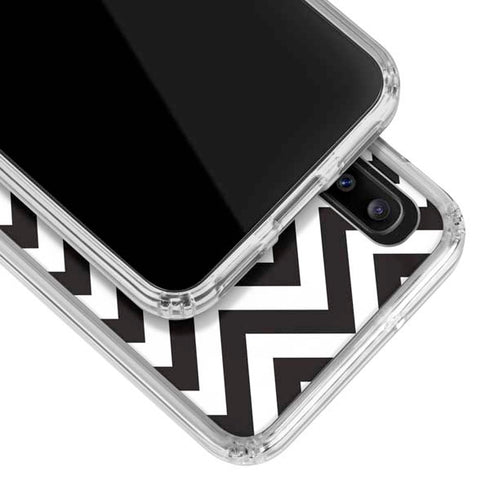 Michigan State University Spartans S Chevron Galaxy A30 Clear Case