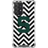 Michigan State University Spartans S Chevron Galaxy A52 5G Clear Case