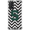 Michigan State University Spartans S Chevron Galaxy A72 5G Clear Case