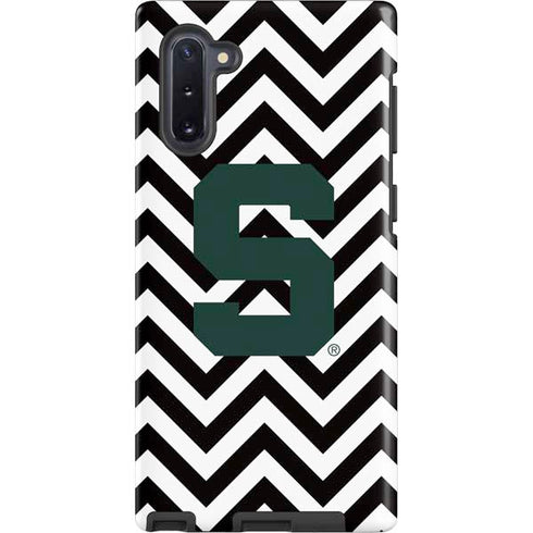 Michigan State University Spartans S Chevron Galaxy Note 10 Pro Case