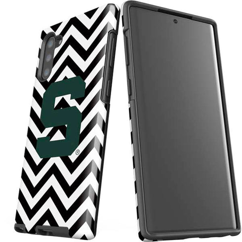 Michigan State University Spartans S Chevron Galaxy Note 10 Pro Case