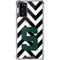 Michigan State University Spartans S Chevron Galaxy Note20 5G Clear Case