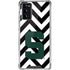 Michigan State University Spartans S Chevron Galaxy Note20 5G Clear Case
